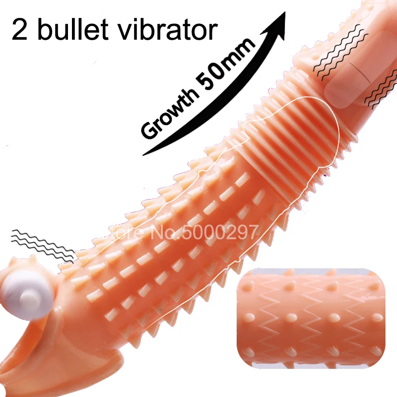 Удлинительные многоразовые презервативы для увеличения удлиняющие кольцо G