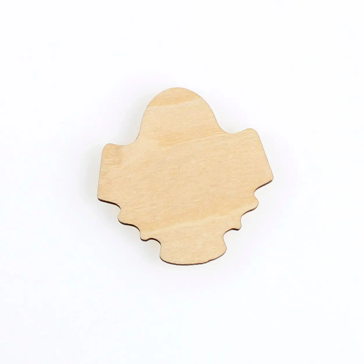 

Ghost shape, mascot laser cut, Christmas decorations, silhouette, blank unpainted, 25 pieces, wooden shape (1418)