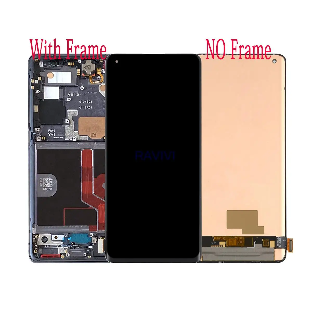 Pantalla LCD AMOLED X2Pro de 6,7 pulgadas para Oppo Find X2, montaje de digitalizador con pantalla t&aacute;ctil de repuesto-1