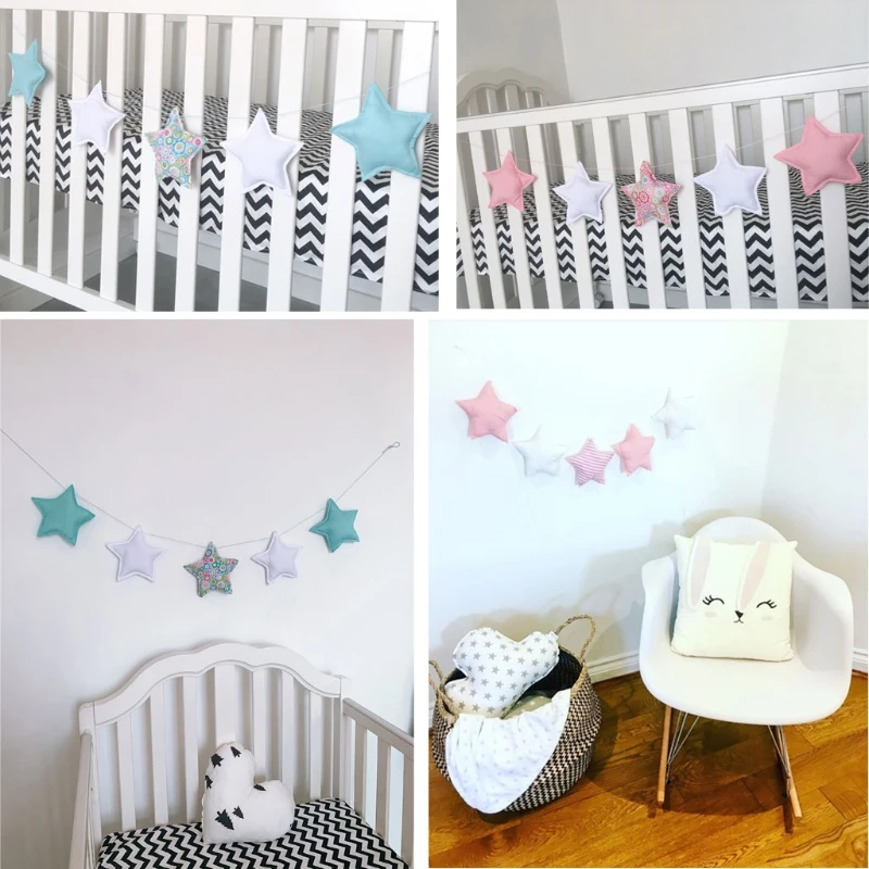 

New Nordic String Garland Party Banner Kids Room Hanging Wall Decor Tent Bed Mat Baby Shower Bunting Ornament