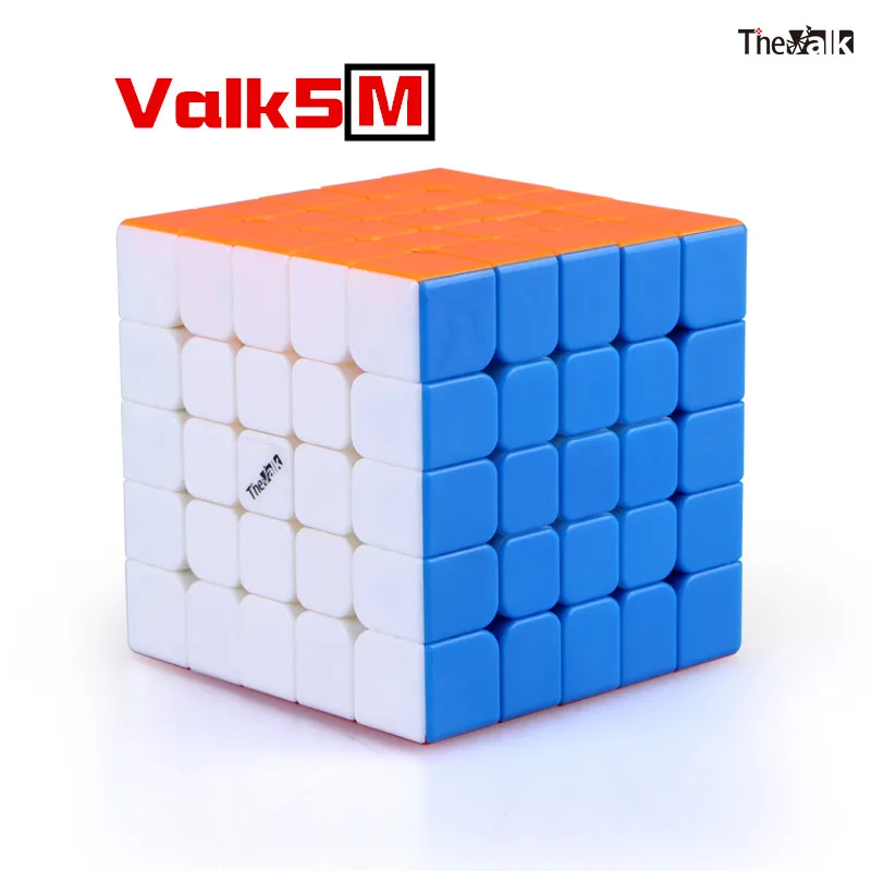 Магнитный Магический кубик головоломка Valk 5 M 5x5 профессиональный без наклеек
