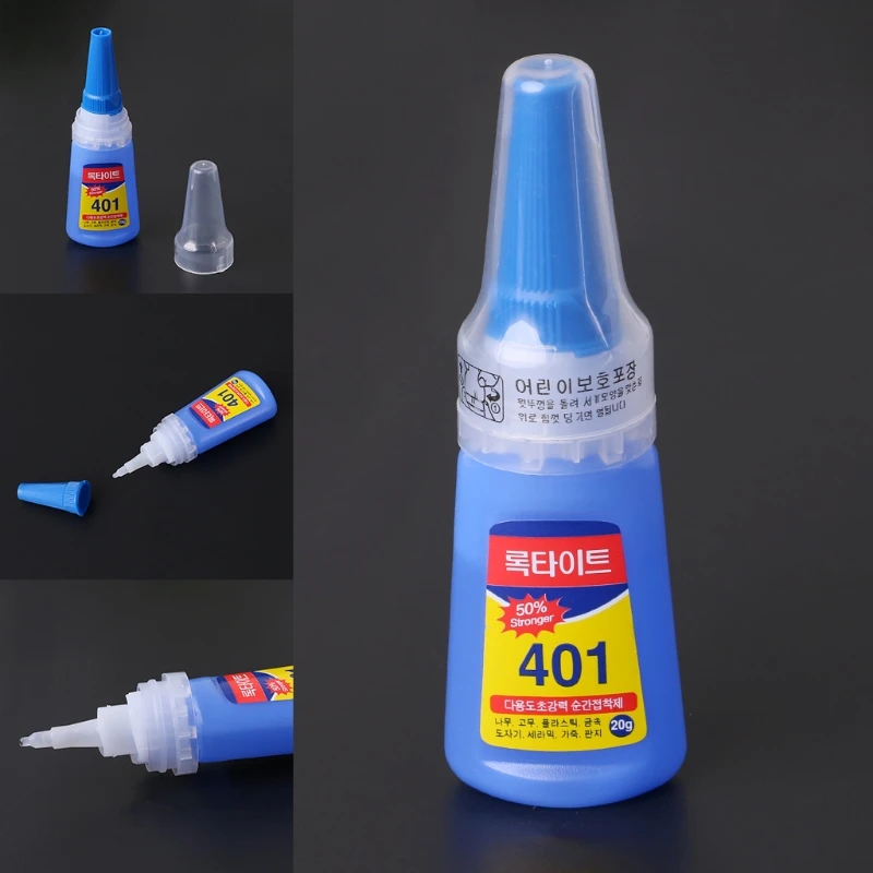 

401 Rapid Fix Instant Fast Adhesive.20g Bottle Stronger Super Glue Multi-Purpose Dropshipping