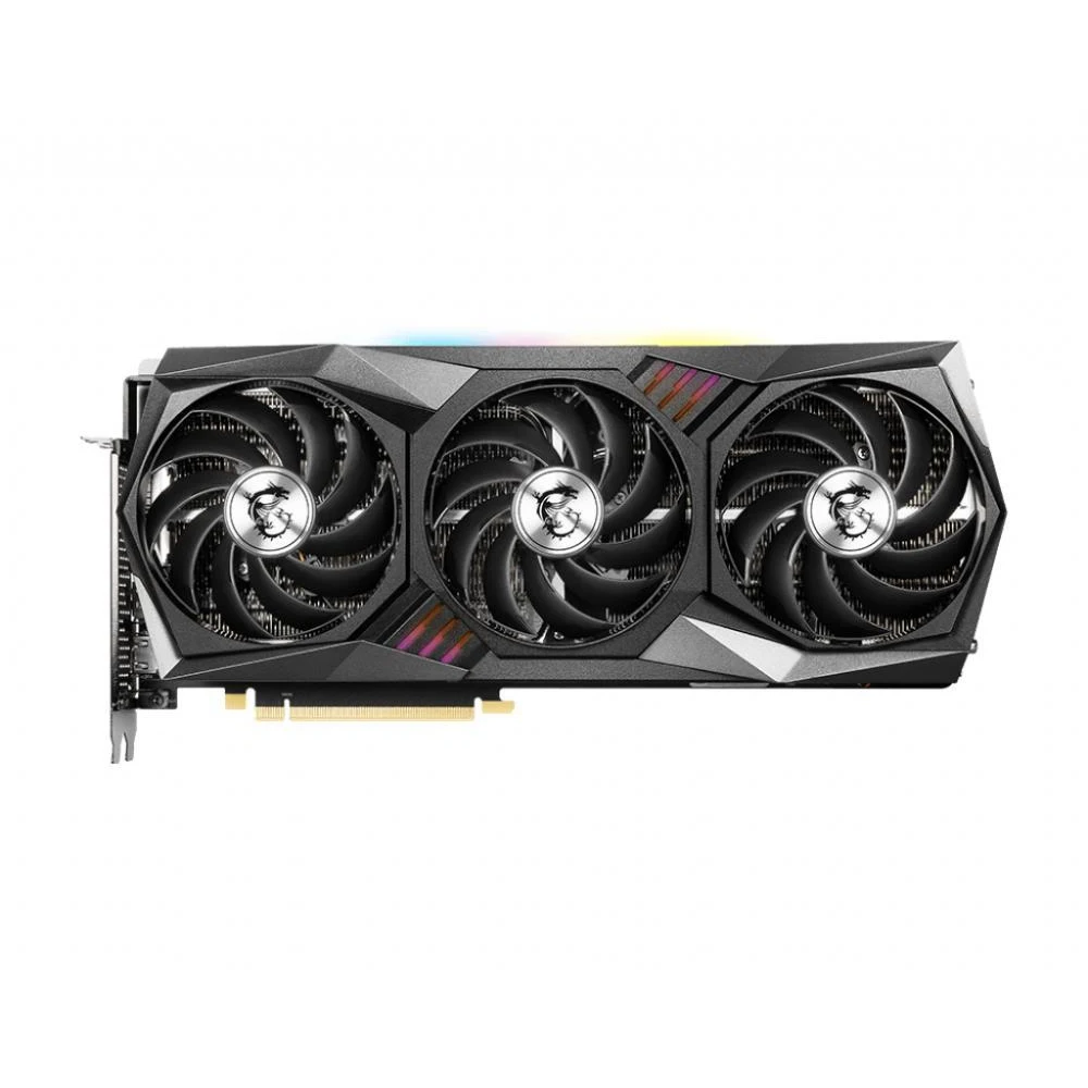 Видеокарта MSI NVIDIA GeForce RTX 3080 PCIE16 RTX3080 10GB LHR GAMING Z TRIO 10G | Компьютеры и офис