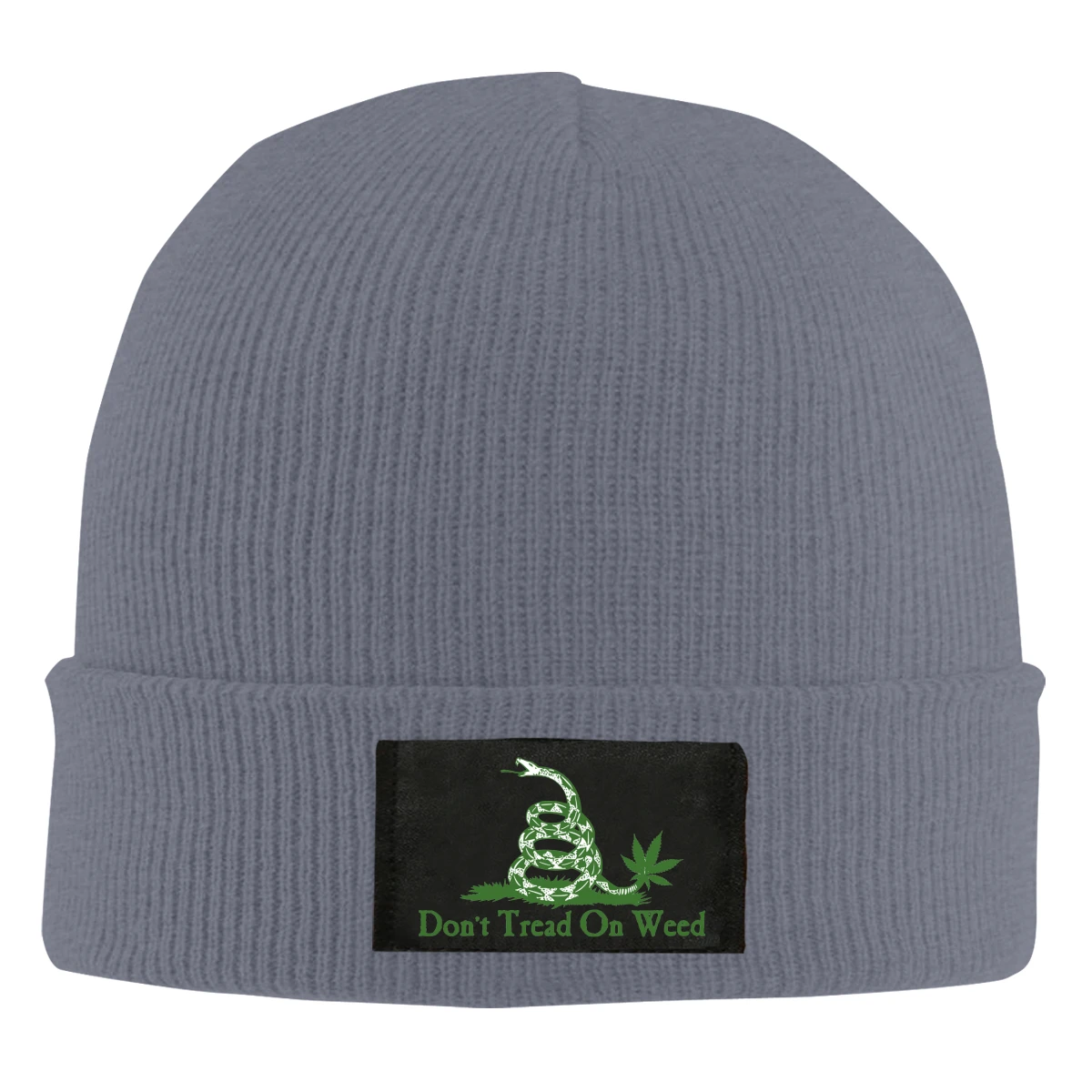 Желтая шапка Gadsden Dont Take On Weed Black Beanie Мужская Женская Зимняя Теплая Лыжная кепка