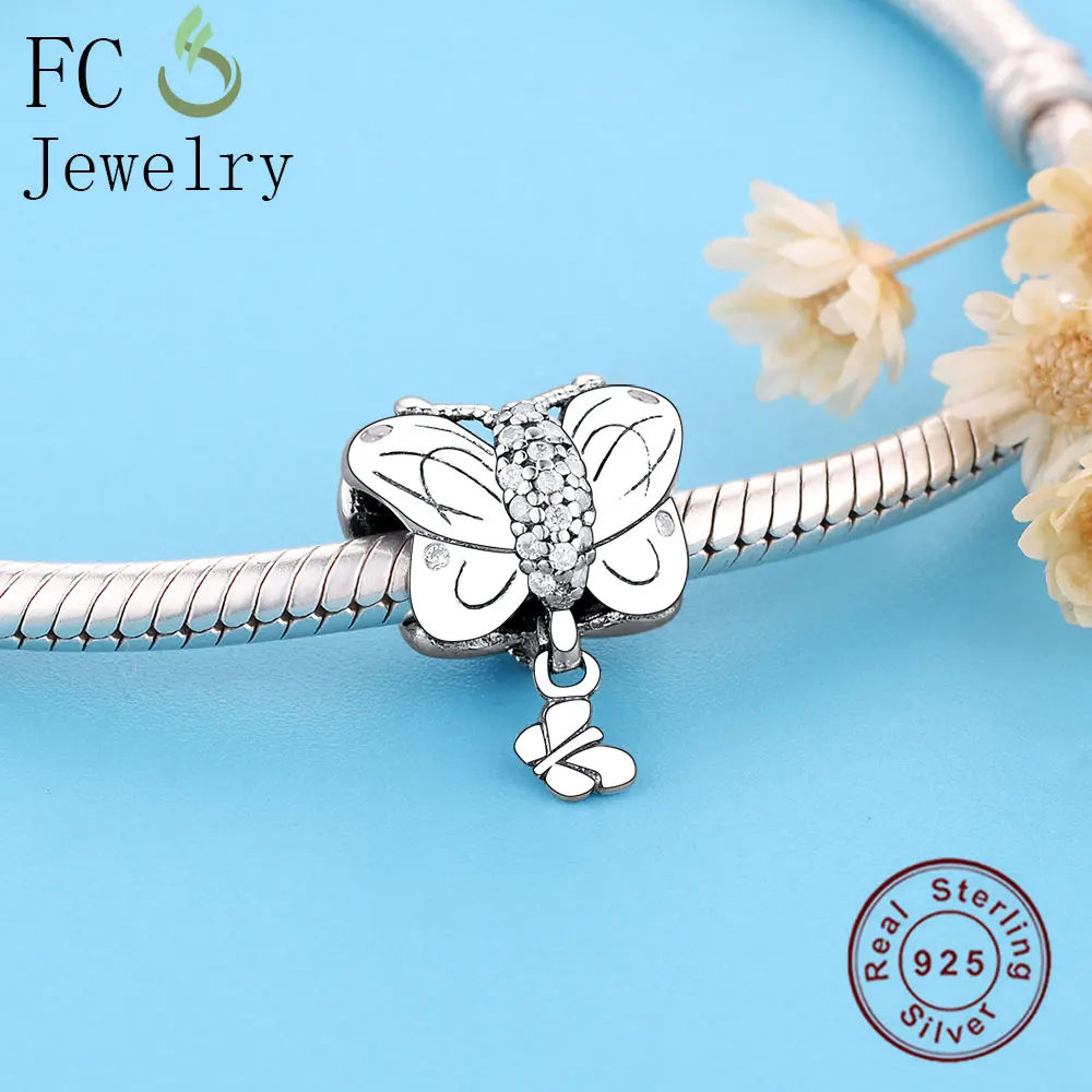 FC Jewelry Fit оригинальный брендовый очаровательный браслет Pulsera из стерлингового