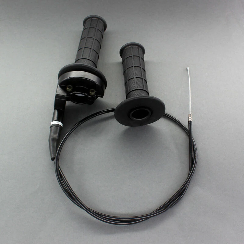 

36" Throttle Cable Set Handle Bar For Honda CR80 CR60 CR85 CR125 Black Useful