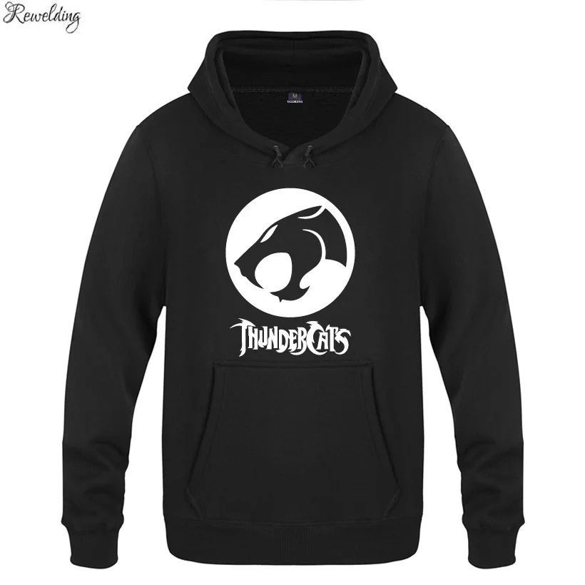 

Аниме Thundercats толстовки с принтом Мужские флисовый пуловер с длинными рукавами Толстовка Зимние мужские фитнес скейтборд спортивный костюм ...
