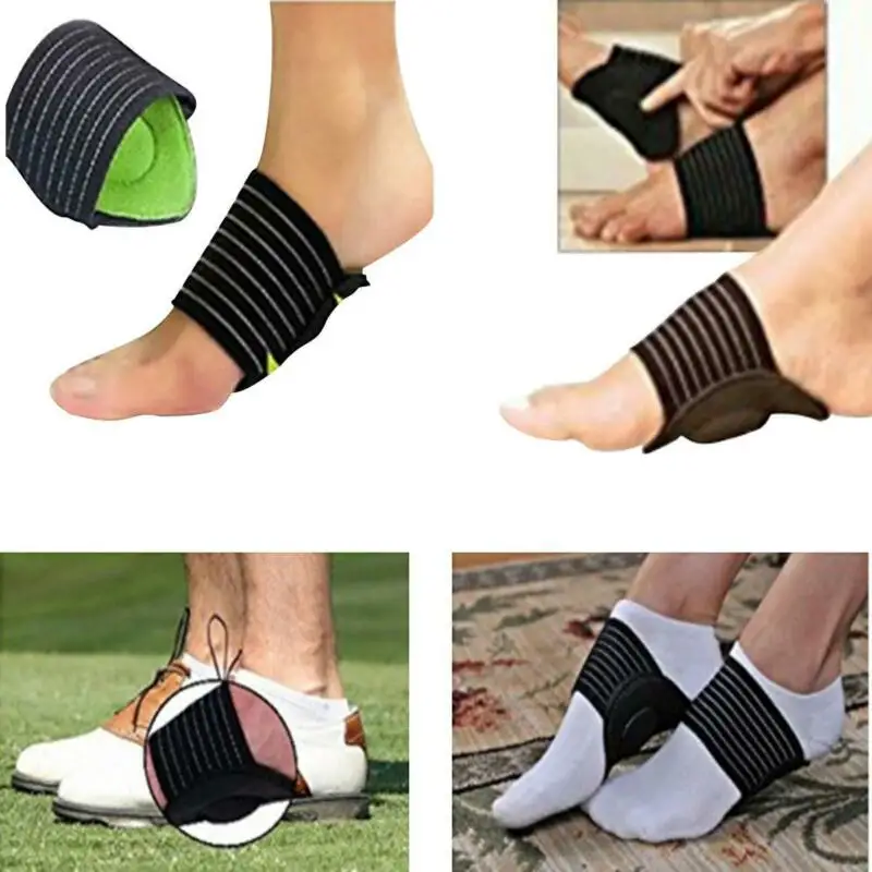 

New 1 Pair Foot Support Strutz Cushioned Arch Helps Decrease Plantar Fasciitis Pain Fasciitis Aid Fallen Arches Heel Pain Relief