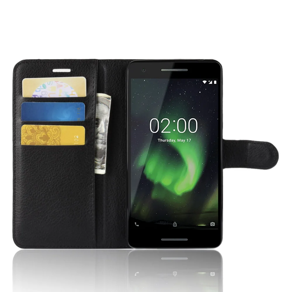 Чехол-книжка для Nokia 1 2 из искусственной кожи | Мобильные телефоны и аксессуары