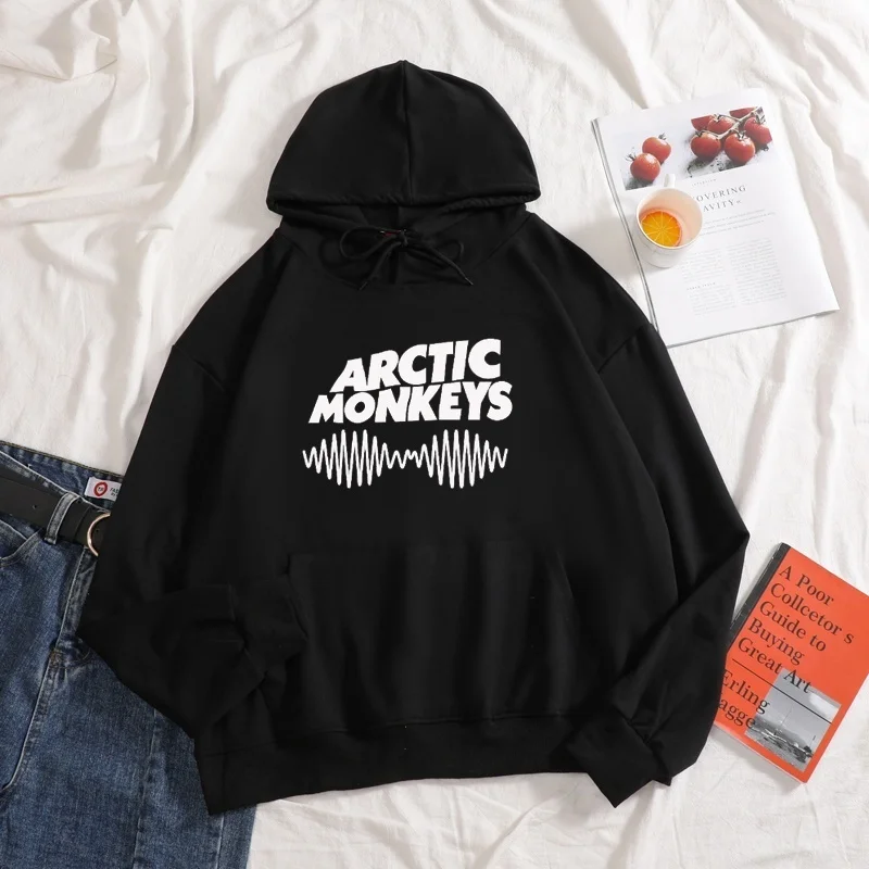 Новый 2020 Arctic Monkeys звуковая толстовки Однотонная одежда с длинными рукавами
