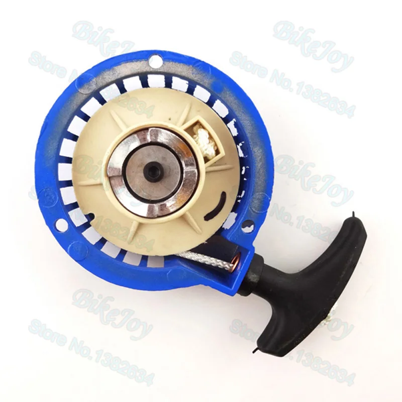 Aluminum Pull Start Starter Recoil Part For 47cc 49cc 2 Stroke ATV Pocket Dirt Bike Mini Motor Motocross Blue |