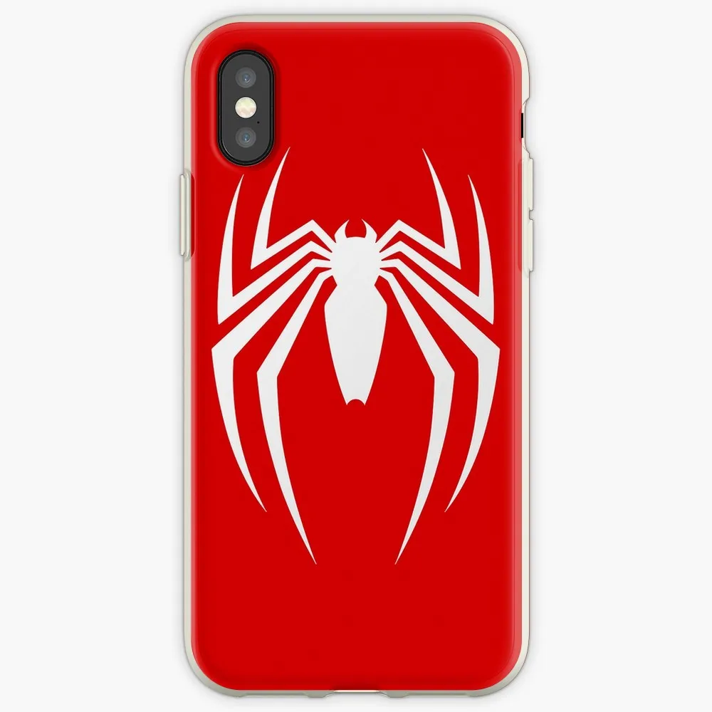 Чехол для Ps4 Spider IphoSoft iPhone 7 8 6 6s Plus 5S 4 силиконовый прозрачный чехол X Xs 11 Pro Max XR| |