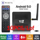 ТВ-приставка TOX1 Amlogic S905X3, Android 9,0, 4 + 32 ГБ, 2,4 ГГц, Wi-Fi