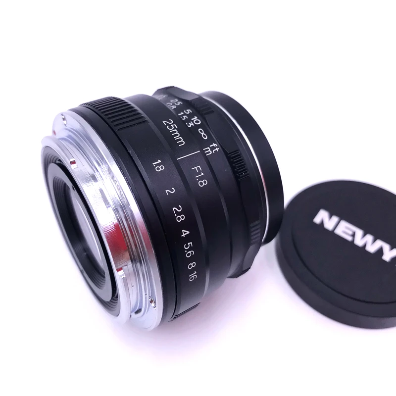 25 мм F1.8 ручной широкоугольный объектив для беззеркальной камеры Canon EOS M M2 M3 M5 M6 M10