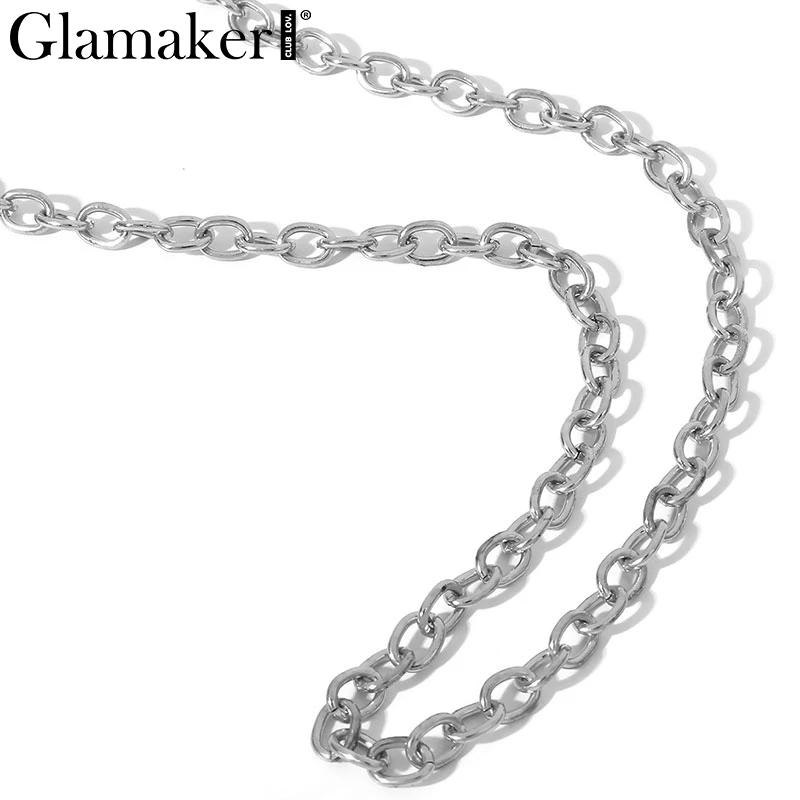 Glamaker золотая цепочка женский широкий пояс для женщин куртка пояс Женские аксессуары cummerbund Блестящий Пояс для платья корейская мода