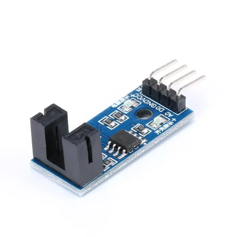 ИК Оптрон типа слота 10 шт. модуль датчика скорости LM393 для Arduino соединительный