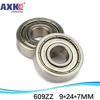 1pcs double shielded miniature deep groove ball bearings 609zz 609 2rs s609zz s609 2rs 9247 mm