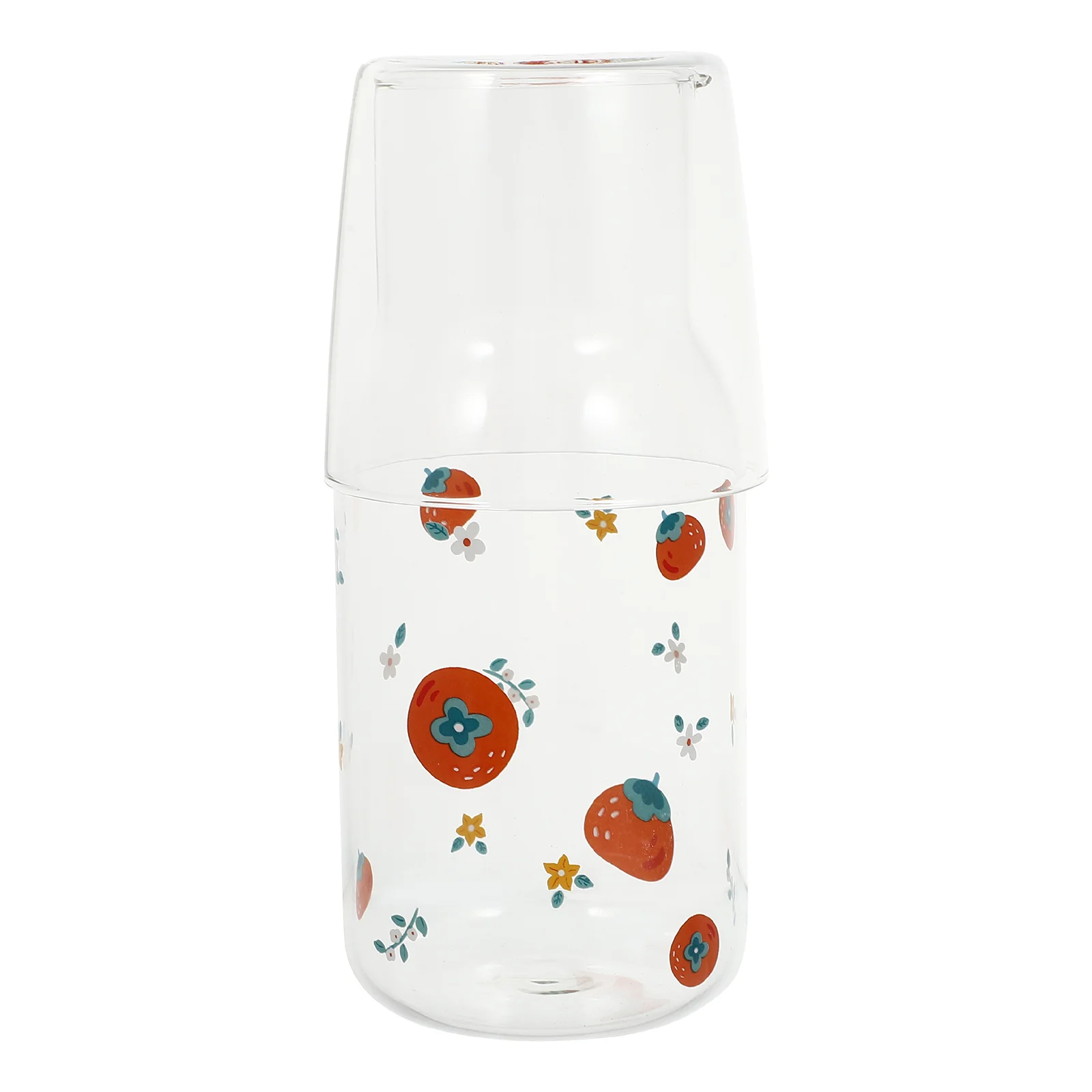 Креативный кувшин для воды стеклянный чайник большой емкости чашка холодной