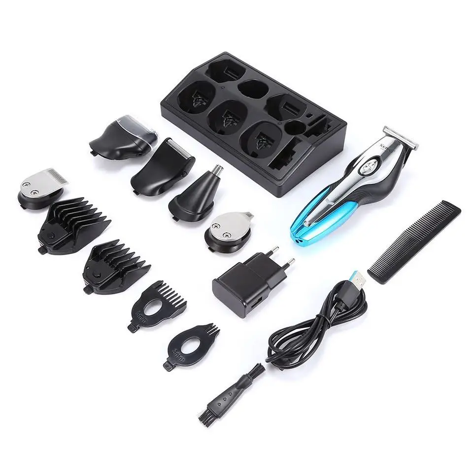 

Hair Clipper Barber Professional Hair Trimmer Rechargeable Electric Hair Cutter Shaving Machine Razor Salon Shaver KM-5031