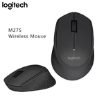 Мышь Logitech M275 Беспроводная оптическая, 1000 точекдюйм, USB, 2,4 ГГц, нано-приемник, настольная мышь компьютерная мышь
