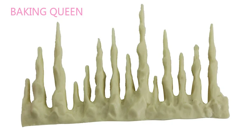 Выпечки королевы Нежный Кристалл столб алмаз Айсберг силиконовые помадные формы