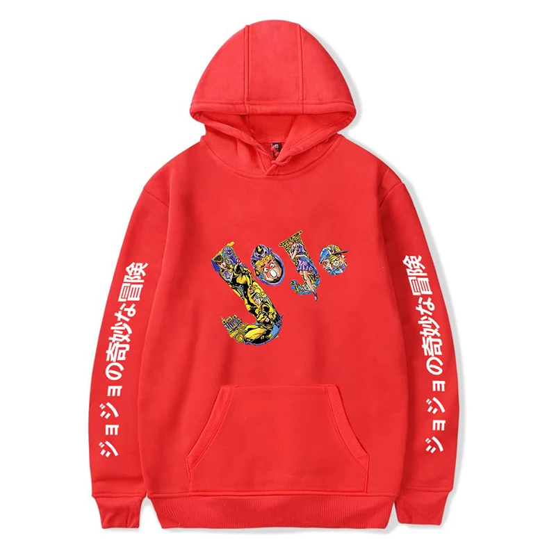 

Men's Japanese Anime Printed Sweater Hoodie Loose Casual Streetwear 2021 Spring and Autumn New