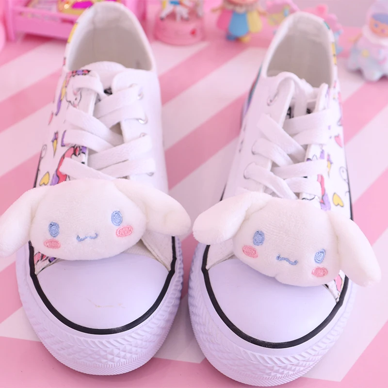 

1PC Cute Melody Pudding Dog Stuffed plush doll For shoes buckles accessories charm decorations