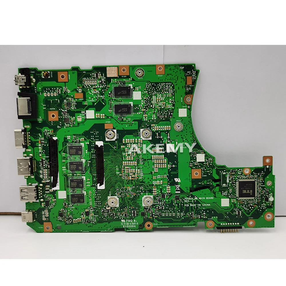 X556UJ X556UV материнская плата для For Asus X556U X556UF X556UR ноутбука I5-6200U ЦП GT920/GT930 тест |