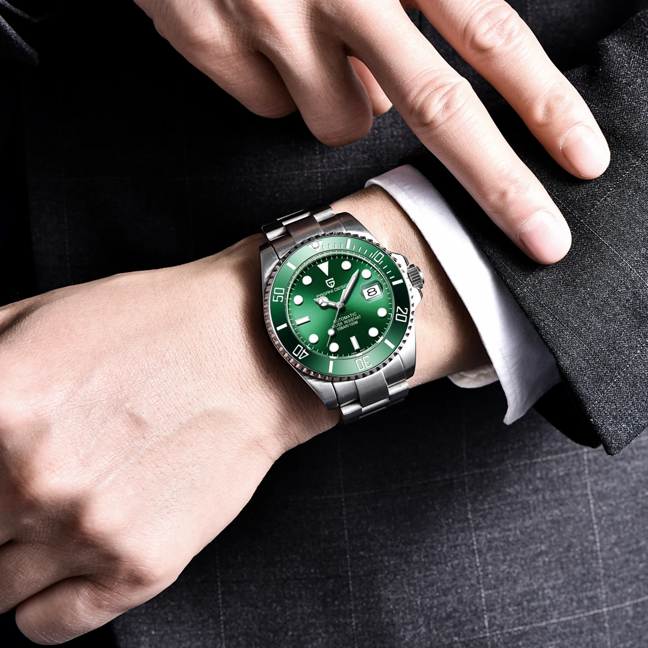 

Pagani Design Watch for Men Brand Luxury Automatic Mechanical Watches Pd-1639 Business Waterproof Stainless Steel Wrist watch