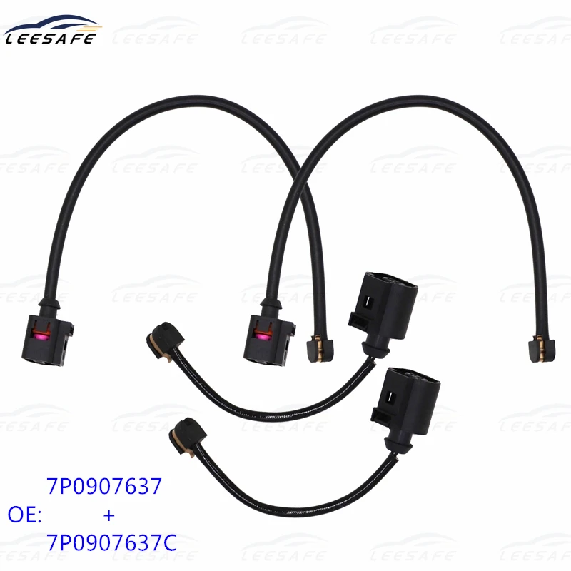 

2 пары датчиков передних и задних тормозных колодок 7P 0907637 7П 0907637 C 95861236550 Для VW Touareg 7P5 7P6 PORSCHE Cayenne 92A Panamera 970