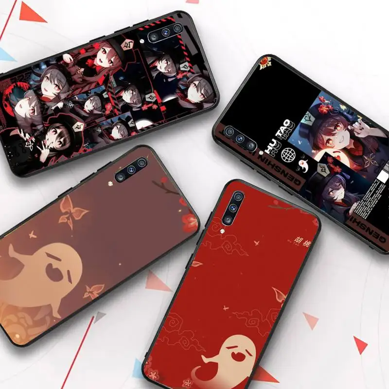 

Yinuoda Hu Tao Genshin Impact Phone Case for Samsung Galaxy A51 30s a71 Silicone Cover for A21s A70 10 A30 Capa