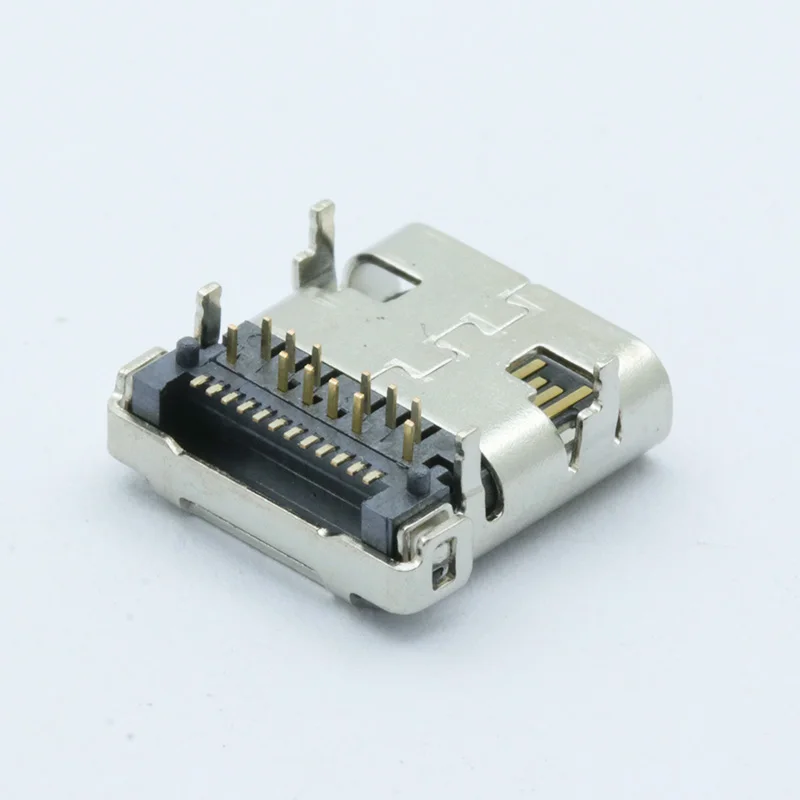 10 шт./лот USB 3 1 Type-C 24-контактный гнездовой разъем SMD DIP PCB коннектор для design DIY