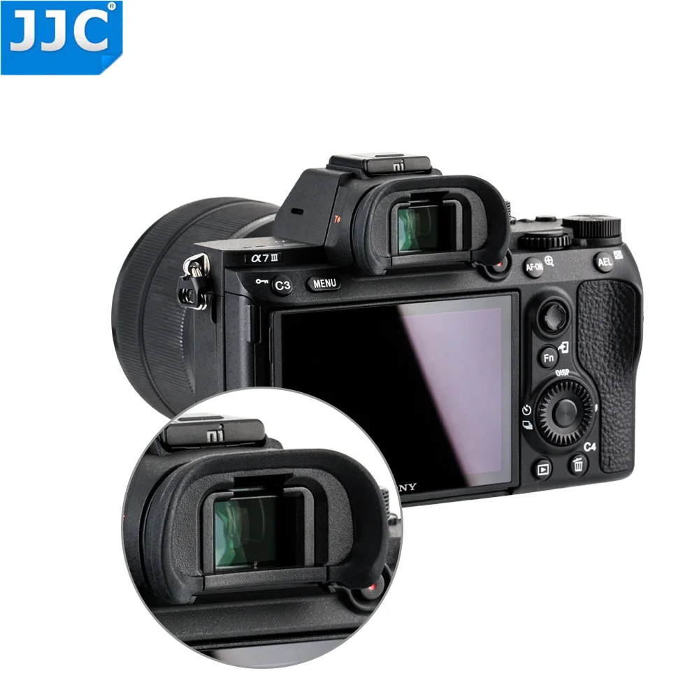 JJC FDA EP18 мягкий наглазник окуляр видоискателя для Sony a7 III II a7R Характеристическая