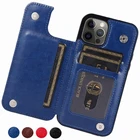 Чехол-книжка из искусственной кожи для iphone 12 Pro max, 11 Pro Max, XS, X, 6, 6s, 7, 8 Plus