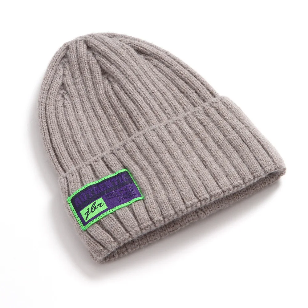 

New Candy Colors Winter Hat Women Knitted Hat Warm Soft Trendy Hat Kpop Style Wool Beanie Elegant All-match Hat