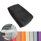 Для Lexus GS300 GS400 GS430 1999 2000 2001 2002 2003 2004 автомобильные аксессуары внутренний центральный подлокотник кожаный чехол Декор