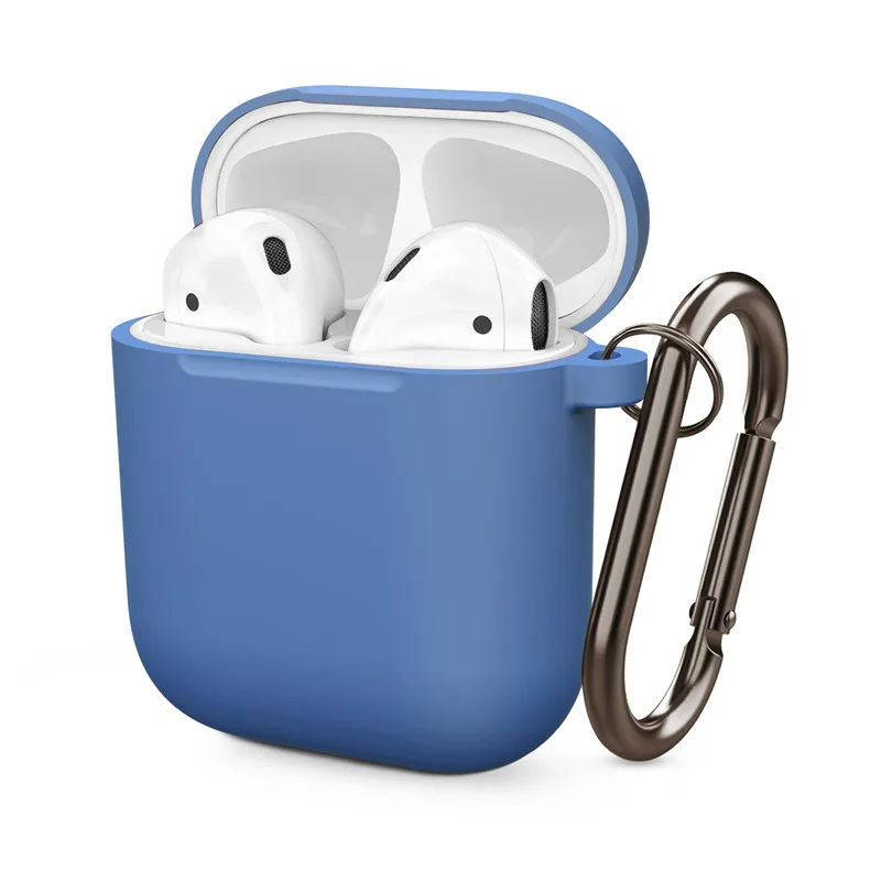 Мини Мягкий силиконовый чехол для Apple Airpods противоударный чехол для Apple гарнитура для Airpods чехол s ультра тонкий Air Pods защитный чехол