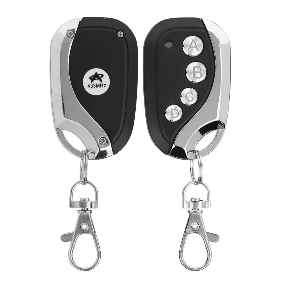 433 МГц Универсальный беспроводной 4 клавиши клонирование копии Двери Гаража