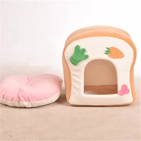four seasons universal dog bed creative toast bread cat litter winter warm cat dog kennel mat dog accessories camas para perro
