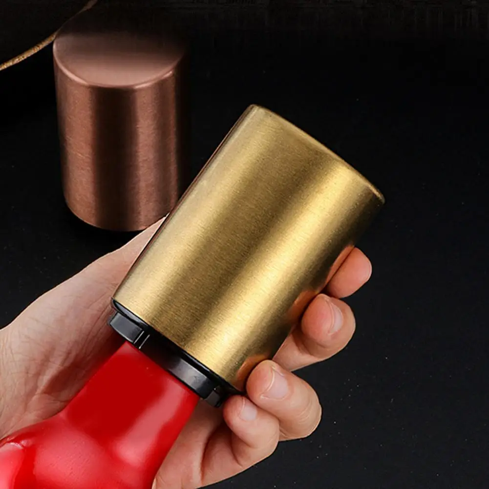 

Открывалка для бутылок портативная креативная Удобная кухонные аксессуары Магнитная автоматическая открывалка для пива подарок для домаш...