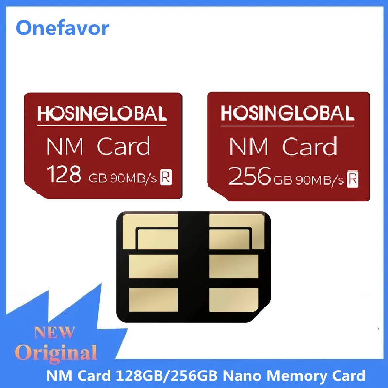 Оригинальная карта памяти NM 256 ГБ 128 нано для телефона Nano Card 90 МБ/с. смартфона