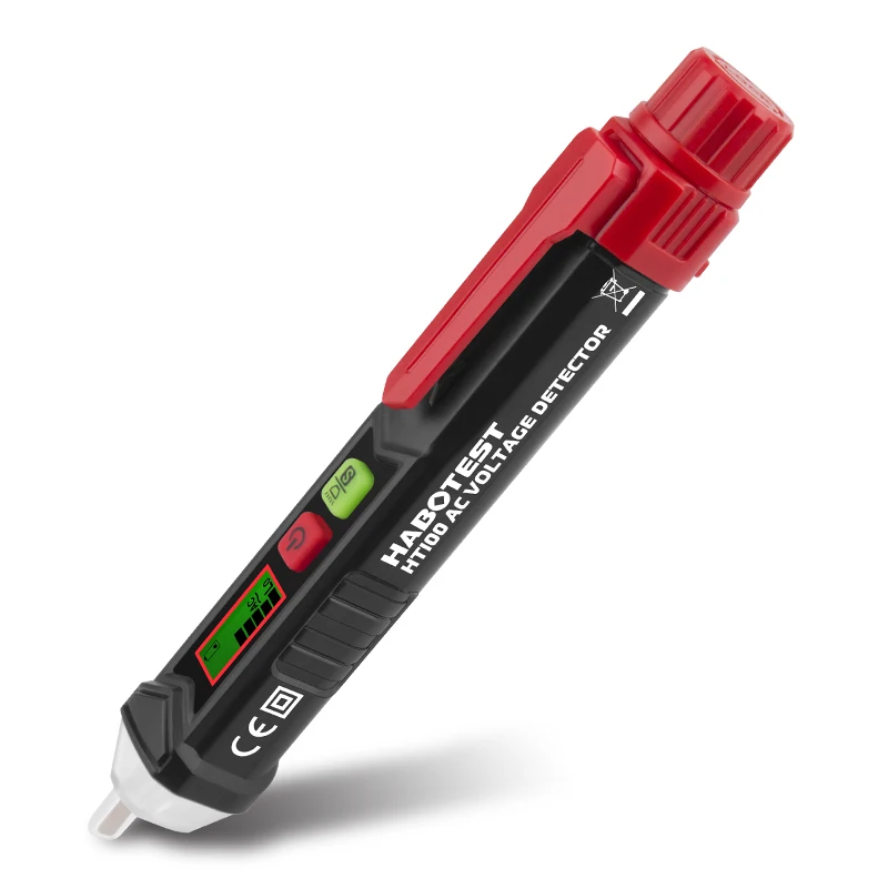 HT100E digital voltmeter Intelligent Non-contact Pen Alarm voltage detector meter ac tester auto tachometer | Инструменты