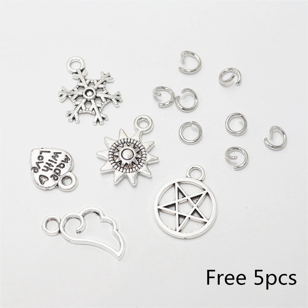 Винтажные бусины с большим отверстием 50 шт./лот | Украшения и аксессуары