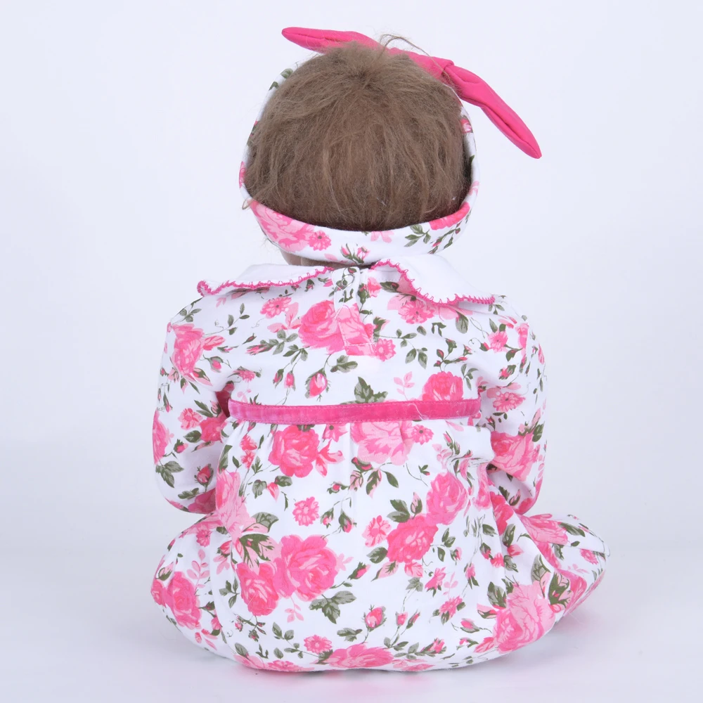 22 &quot55 см классическая популярная Реалистичная укоренившая мохер кукла для