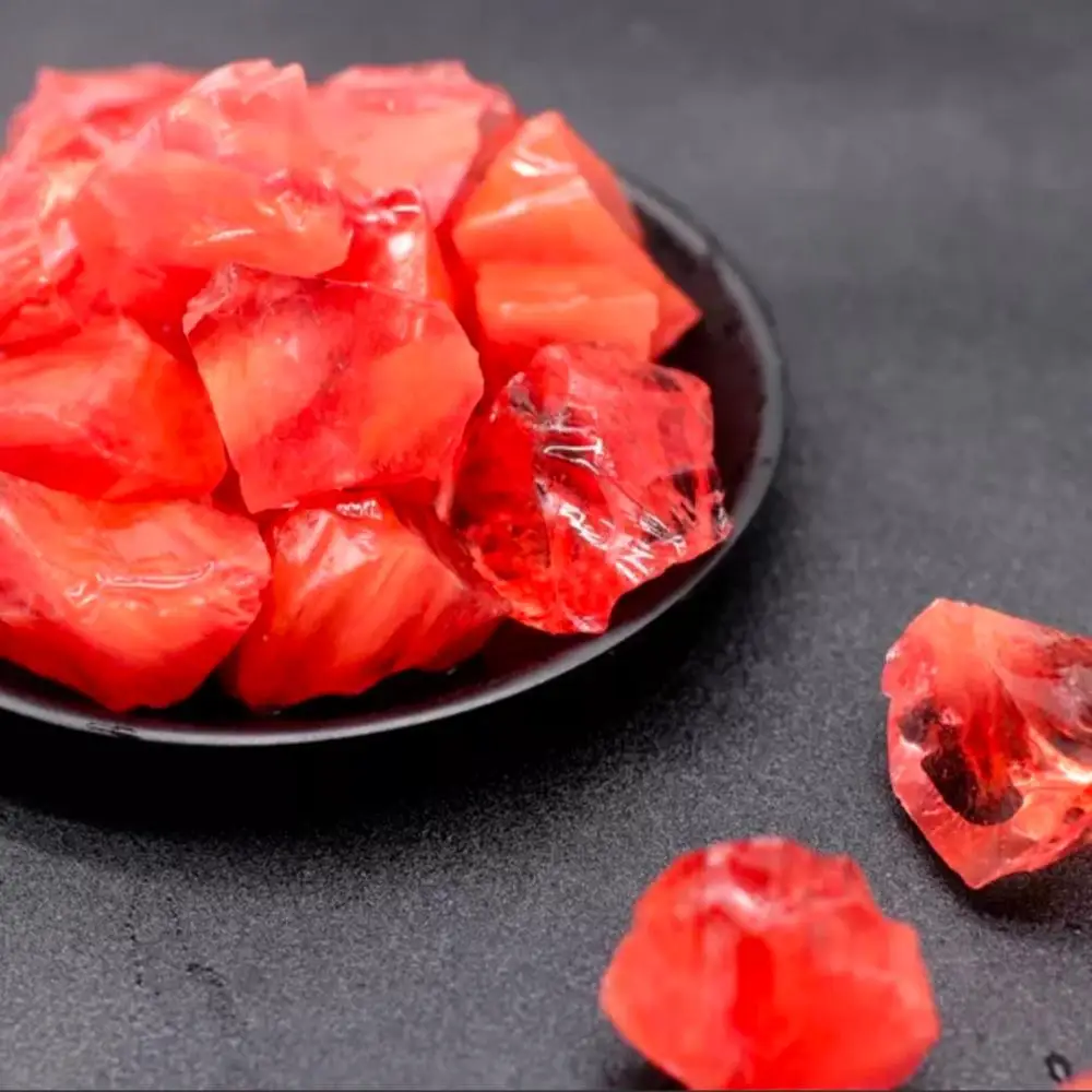 Натуральный кристалл арбуз красный камень ароматический для диффузии