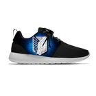 Обувь для косплея по аниме атака на Титанов Крылья Свободы Аниме Манга забавные спортивные беговые кроссовки, Повседневная легкая дышащая 3D принт мужские и женские кроссовки