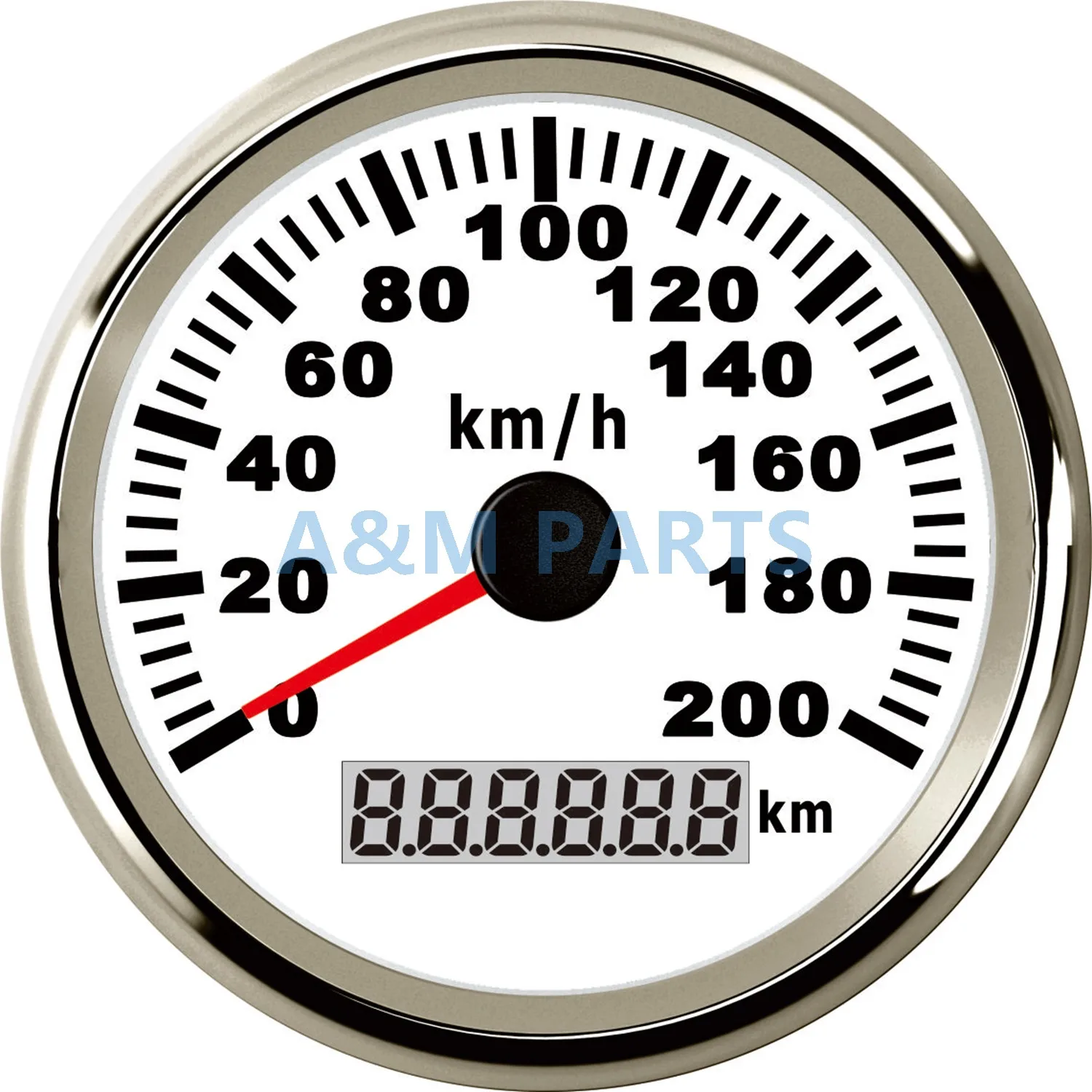 Универсальный GPS Спидометр 200 км/ч Автомобиль Грузовик Мотоцикл Speedo Манометр с