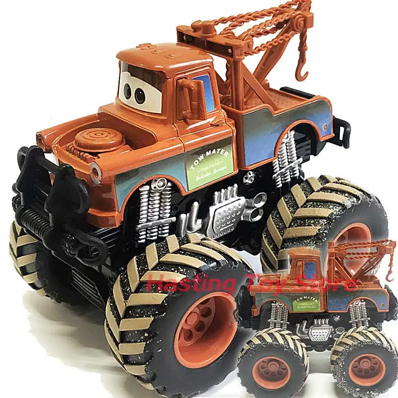 Машинка Тачки Disney Pixar Big wheel Молния Маккуин черный шторм Джексон Круз матер из
