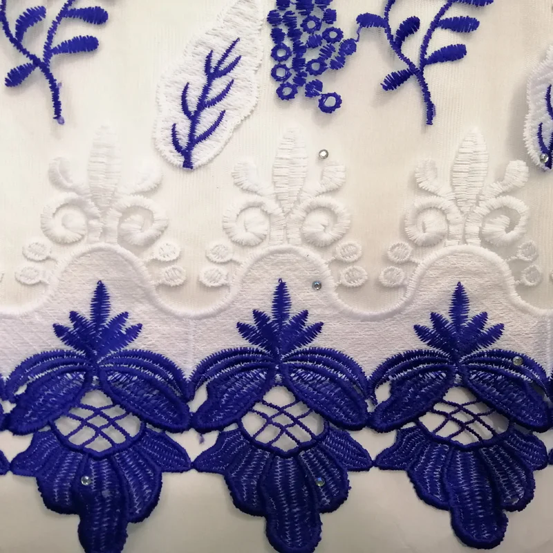 

Party Q Latest african lace fabric bazin riche getzners african french tulle net lace 2.5+2.5yards bazin riche fabric for dress