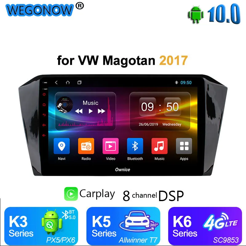 Автомобильный DVD плеер Ownice DSP woodla экран 10 1 дюйма Android Восьмиядерный процессор GPS